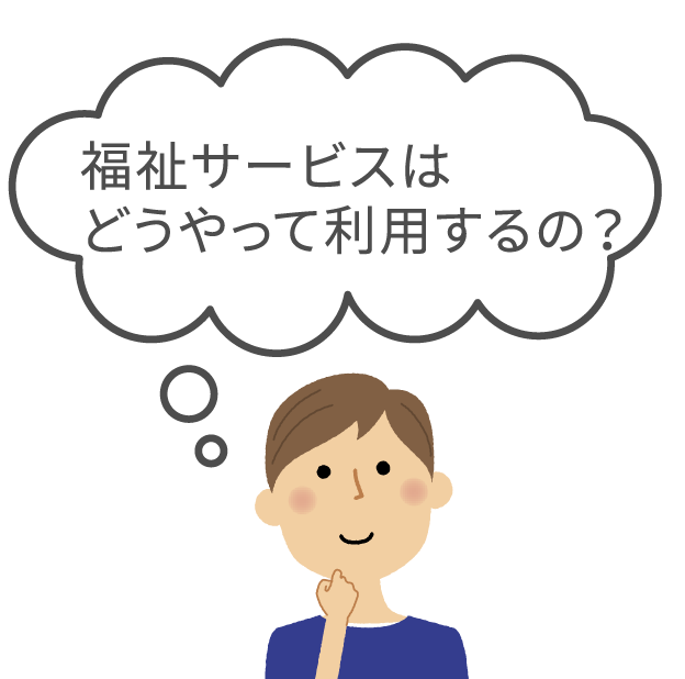 福祉サービスはどうやって利用するの？